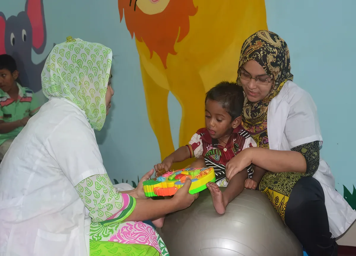 Pediatric rehabilitation — helping children regain skills